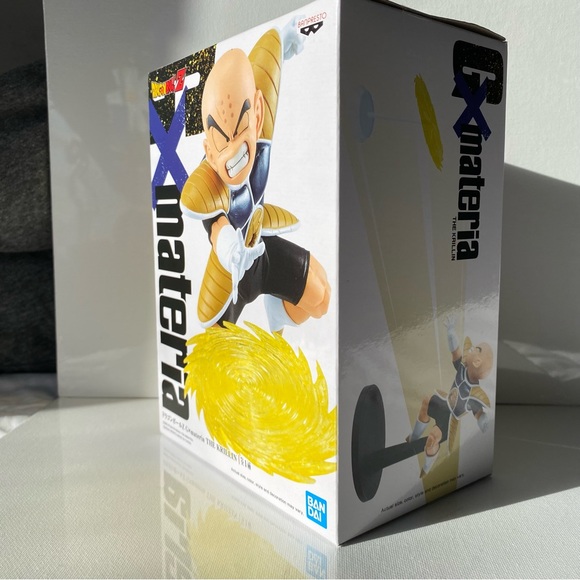 Sealed New Banpresto Dragonball Z Krillin Figure Gxmateria - Picture 3 of 11